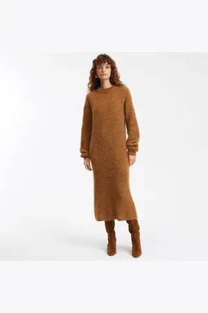 La Redoute Alpaca Mix Jumper Dress with Long Sleeves