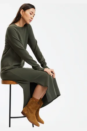 La Redoute Maxi Jumper Dress with Long Sleeves
