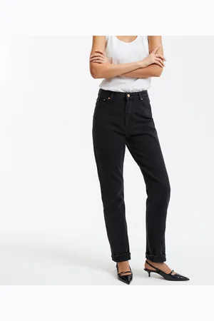 La Redoute Regular Straight Jeans with High Waist