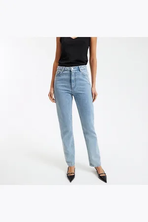 La Redoute Regular Straight Jeans with High Waist