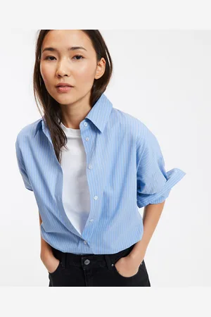 La Redoute Signatures Apolline Oversized Shirt in Striped Print