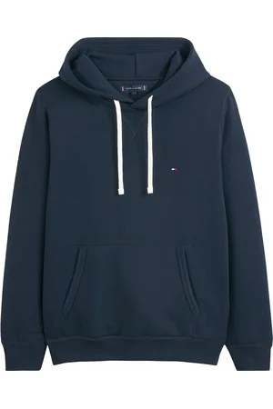 Tommy Hilfiger Cotton Mix Hoodie with Crew Neck
