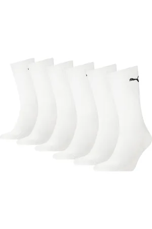 PUMA Pack of 6 Pairs of Crew Socks in Cotton Mix