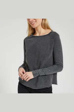 American Vintage Sonoma Boat Neck T-Shirt with Long Sleeves