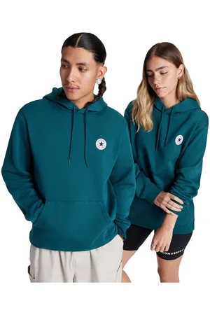 Converse Unisex Chuck Patch Hoodie in Cotton Mix
