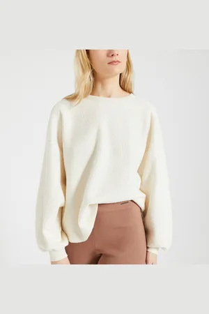 American Vintage Bobypark Organic Cotton Sweatshirt with Crew Neck