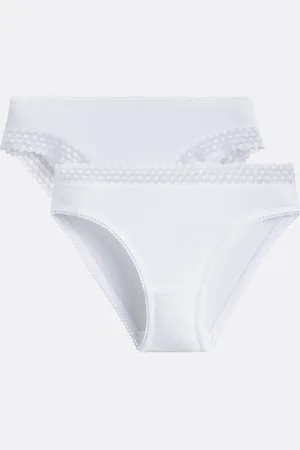 La Redoute Pack of 2 Vikie Briefs in Microfibre