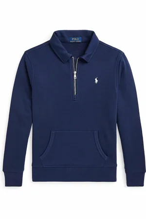 Ralph Lauren Kids Polo Collar Sweatshirt, Fleece Shirt S-XL