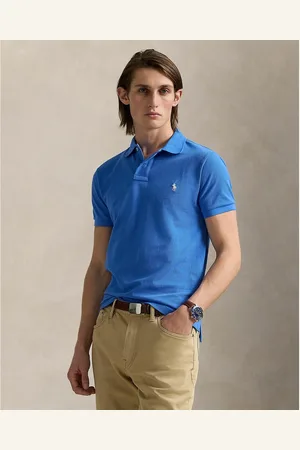 Ralph Lauren Cotton Pique Polo Shirt in Slim Fit