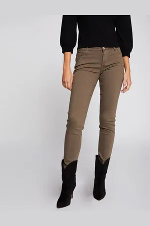 Morgan Slim Fit Trousers in Cotton Blend