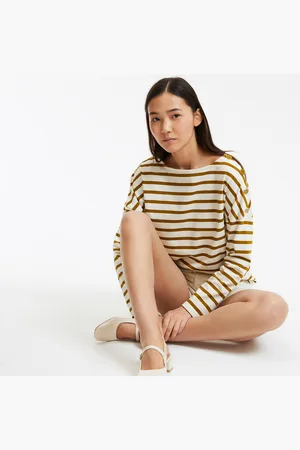 La Redoute Signatures Aimie Breton Striped T-Shirt in Loose Fit