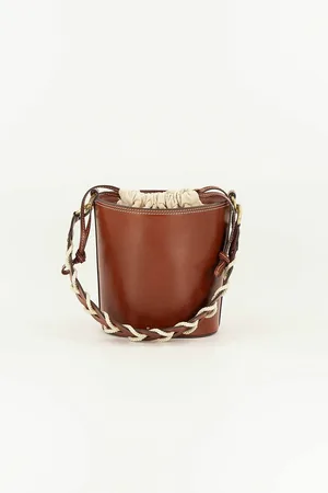 Sessun Tosco Bucket Bag with Fancy Handle