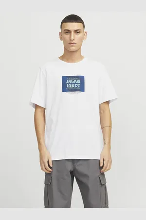 JACK & JONES Printed Crew Neck T-Shirt
