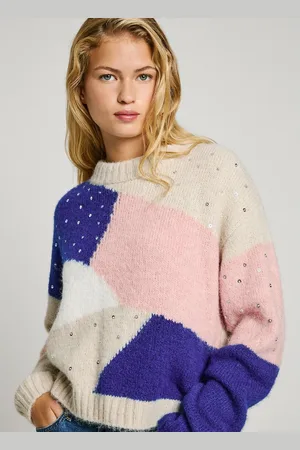 Pepe Jeans Crew Neck Colourblock Jumper