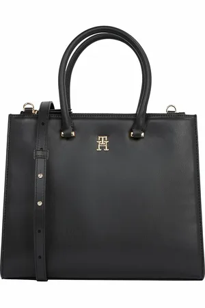 Tommy Hilfiger TH Eternity Med Tote Bag with Monogram Plaque