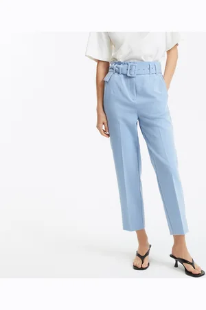 La Redoute Belted Cigarette Trousers
