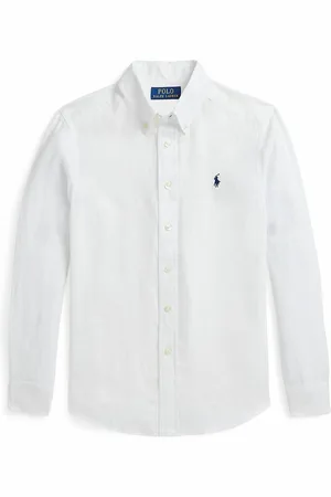 Ralph Lauren Kids Linen Long Sleeve Shirt