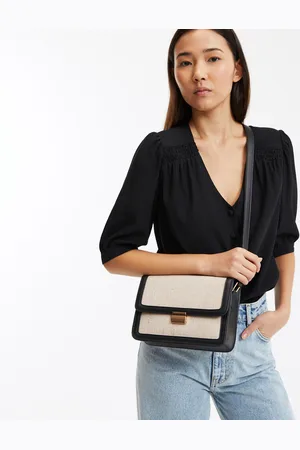 La Redoute Dual Fabric Handbag