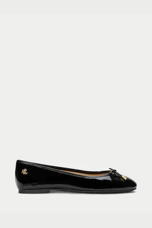 Ralph Lauren Jayna Patent Ballet Pumps