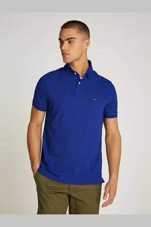 Tommy Hilfiger Organic Cotton Polo Shirt in Regular Fit with 2-Button Collar