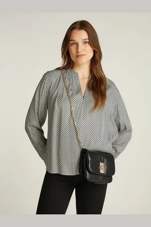Tommy Hilfiger Soft Leather Crossover Bag with Chain Strap