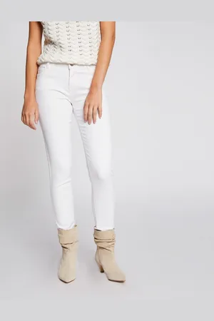 Morgan Cotton Mix Trousers in Slim Fit
