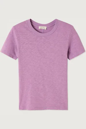 American Vintage Sonoma Crew Neck T-Shirt with Short Sleeves