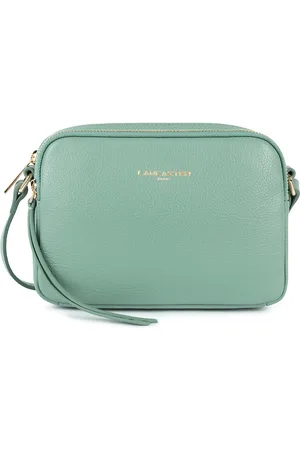 Lancaster Dune Leather Zipped Clutch Bag