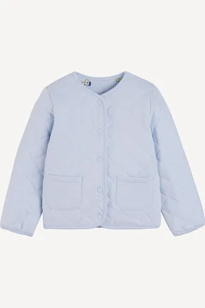 La Redoute Reversible Quilted Fleece Jacket with Press-Stud Fastening