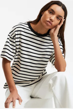 La Redoute Loose Volume Striped T-Shirt, Paula Signature