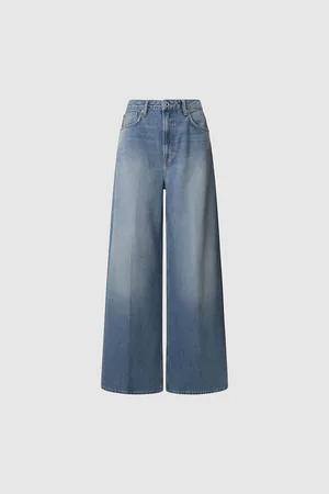 Pepe Jeans Jaimy Wide Leg Jeans with Very High Waist