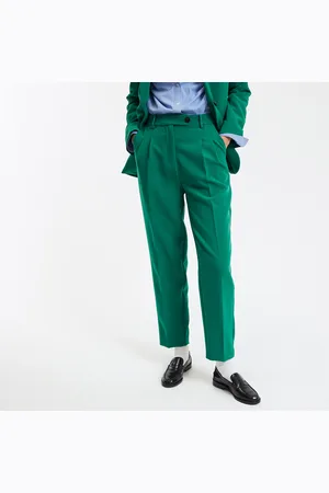 La Redoute Ankle Grazer Trousers with Pleat Front