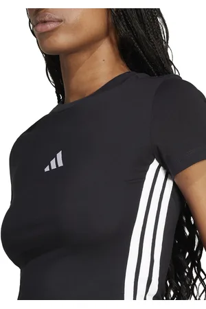 adidas Baby T-Shirt Slim Fit, Essentials 3-Stripes