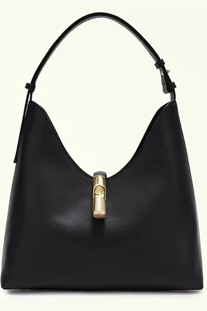 Furla Leather Hobo Bag, Goccia M
