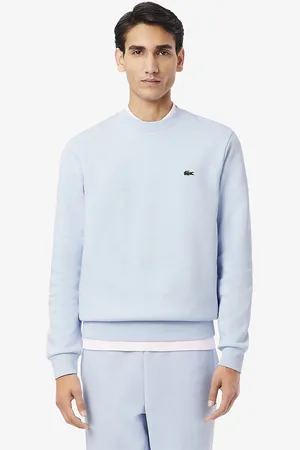Lacoste Cotton Blend Sweatshirt with Crew Neck