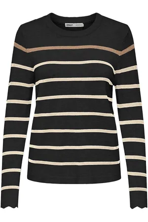 ONLY Striped Crew Neck Jumper