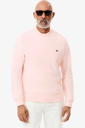 Lacoste Cotton Blend Sweatshirt with Crew Neck