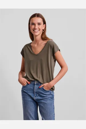 Pieces® V-Neck T-Shirt