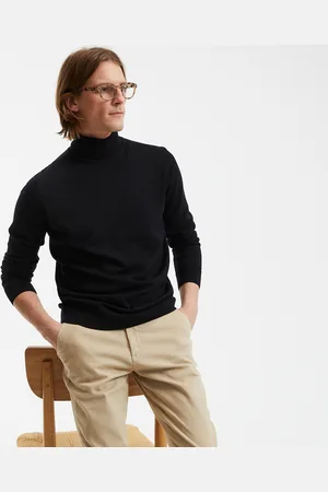 La Redoute Merino Wool Turtleneck Jumper, Made in Europe