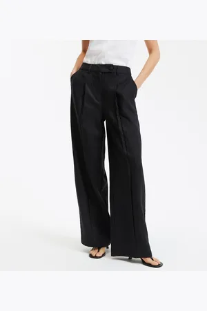 La Redoute Signatures Josepha Wide Leg Trousers in Linen