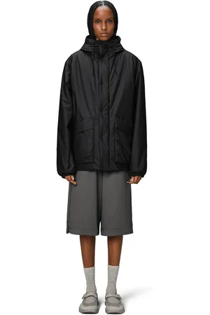 Rains Long Windbreaker, Lohja Long Insulated Curve Jacket