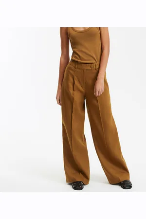 La Redoute Signatures Josepha Wide Leg Trousers in Linen