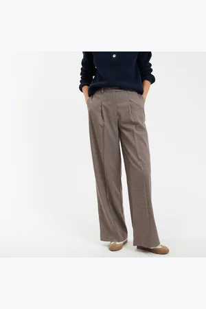 La Redoute Wide Leg Trousers with High Waist