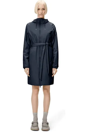 Rains Long Windbreaker, Lohja Long Insulated Curve Jacket