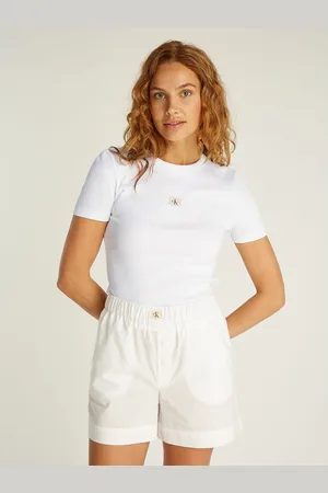 Calvin Klein Crew Neck T-Shirt with Short Sleeves