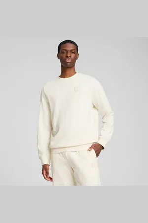 PUMA Round Neck Sweatshirt with Square Embroidered Logo