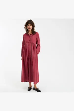 La Redoute Signatures Suzie Maxi Dress with Long Sleeves