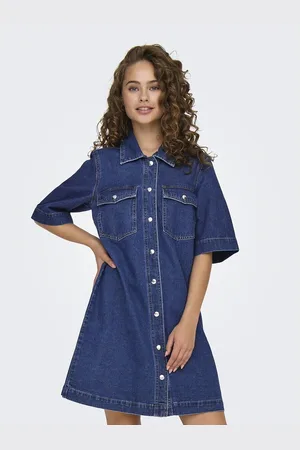 ONLY Mid-Length Denim Dress