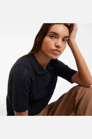 La Redoute Fine Knit Polo Jumper