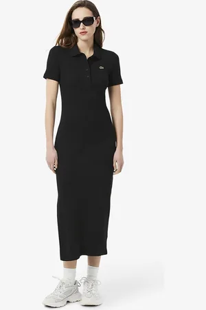 Lacoste Long Slim-Fit Polo Shirt Dress
